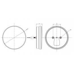 Задний фонарь ELE FT-213 LED