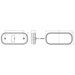Задний фонарь ELE FT-230 LED