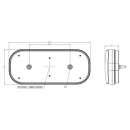 Задний фонарь ELE FT-610 LED