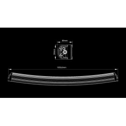 Балка светодиодная GENESIS 1100 LED X-VISION 240ВТ 